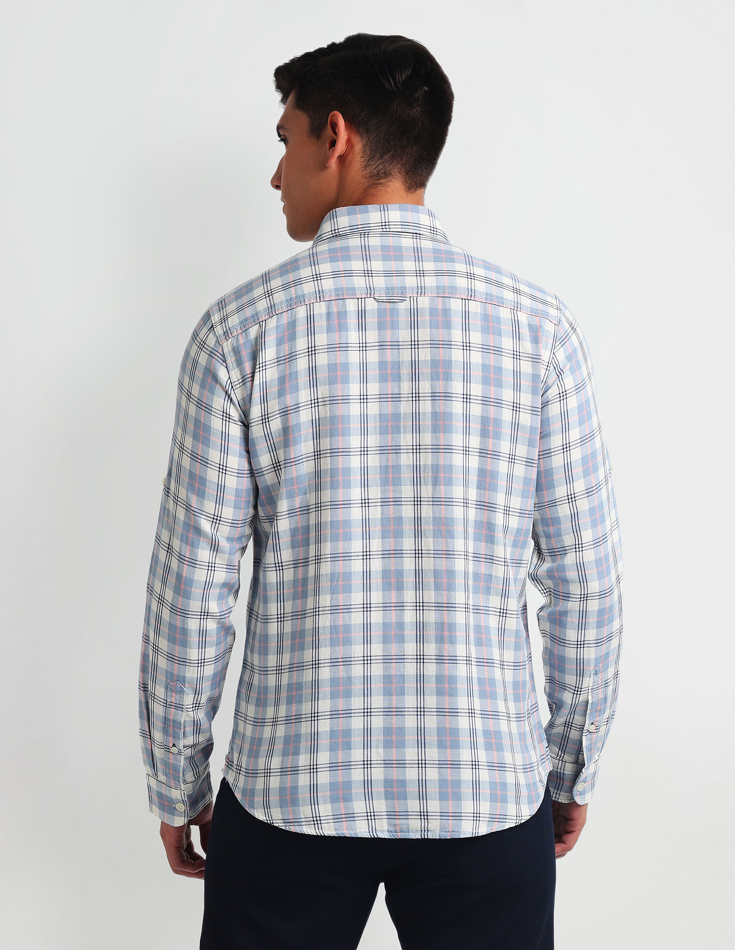 U.S. Polo Assn. Denim Co. Tartan Check Slim Shirt