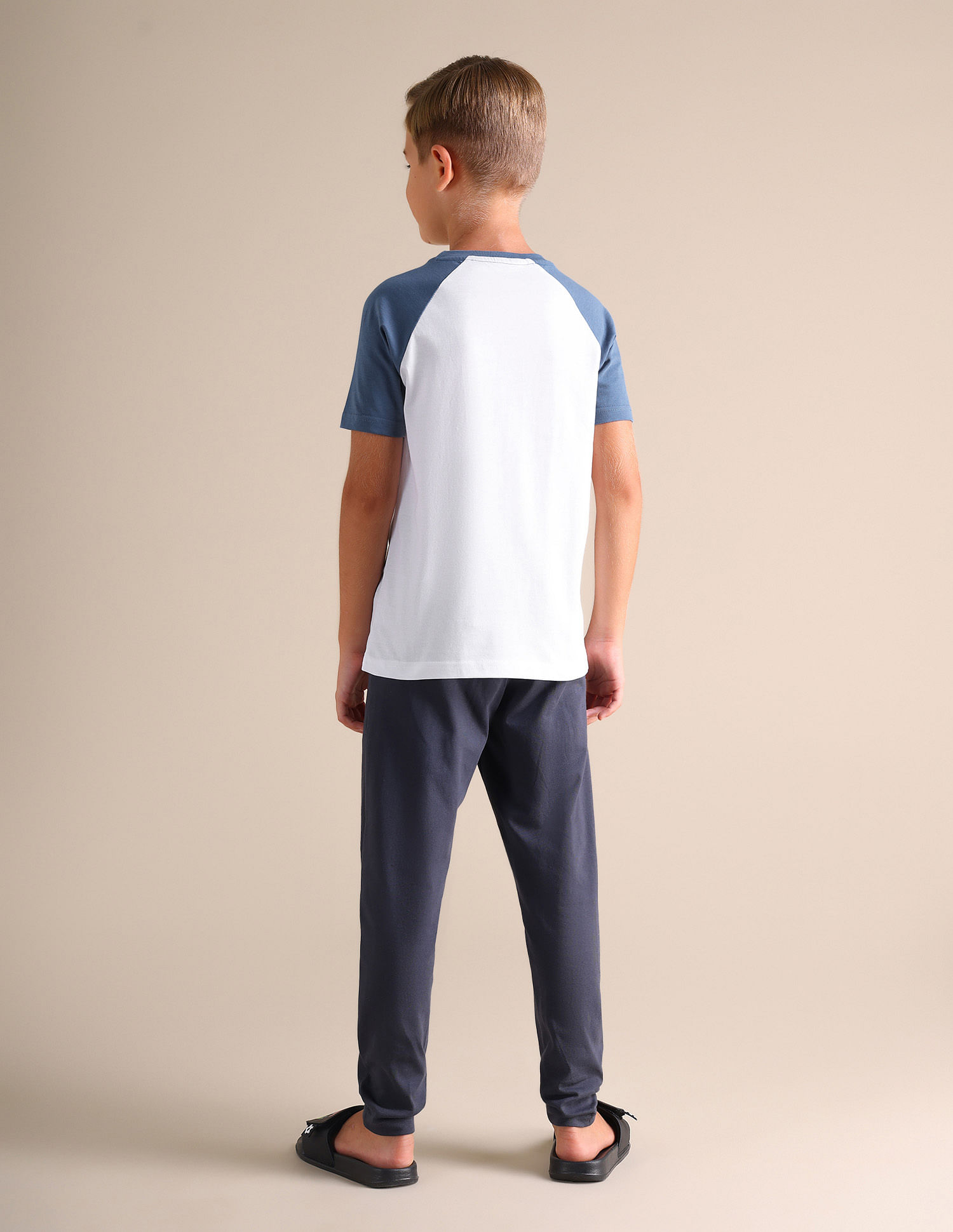 USPA Innerwear Boys Raglan Sleeve LKE01 Lounge T-Shirt - Pack Of 1