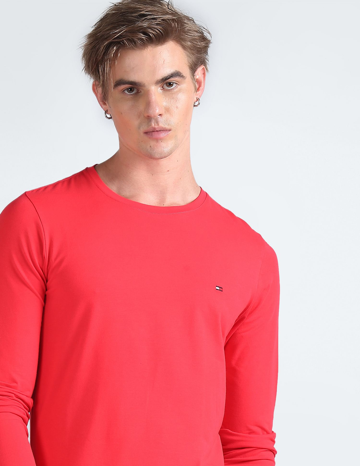 Tommy Hilfiger Transitional Organic Cotton Stretch Slim Fit T-Shirt