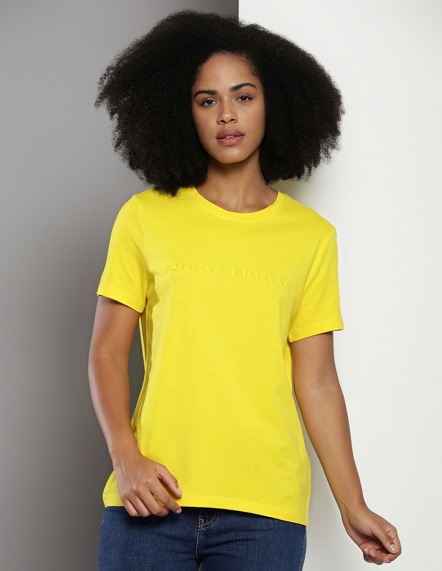 Tommy Hilfiger Tonal Embroidered Logo T-Shirt