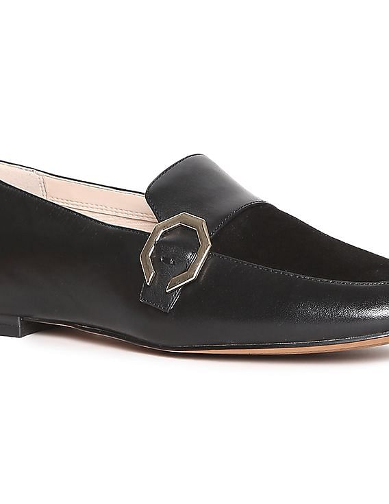 Cole haan hotsell black suede loafers