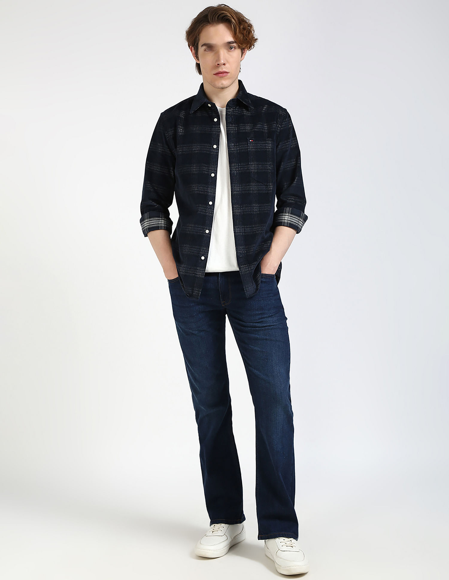 Tommy Hilfiger Corduroy Check Regular Fit Shirt