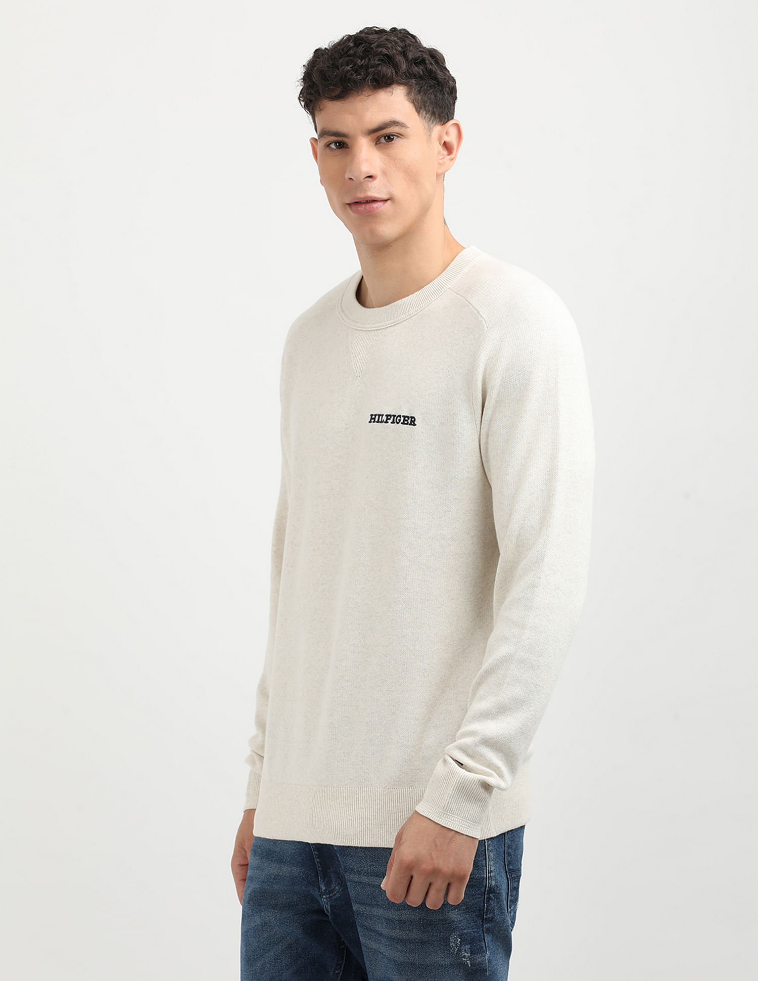 Tommy Hilfiger Speckled Mouline Heathered Sweater