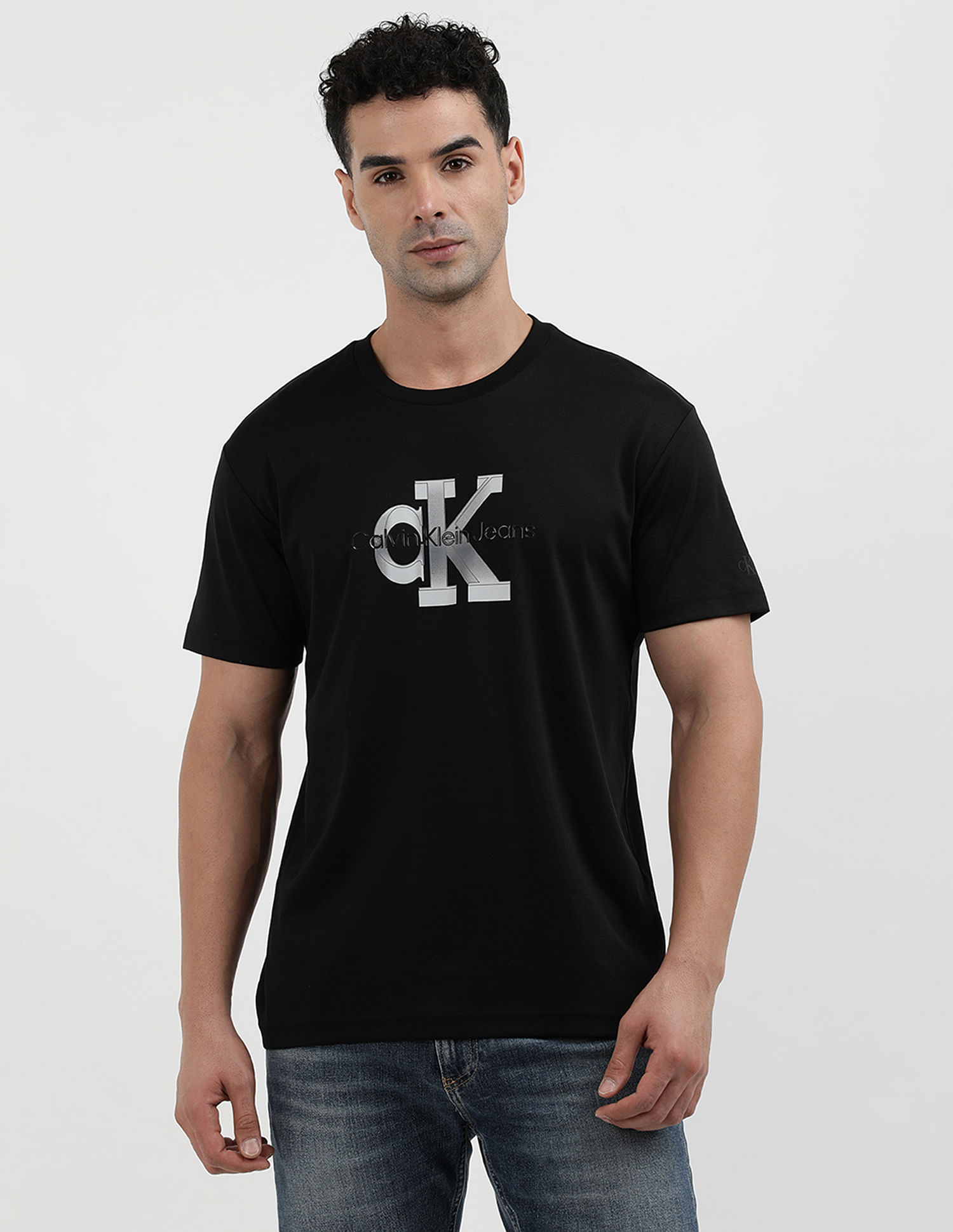 Calvin Klein Jeans Slim Fit Printed T-shirt