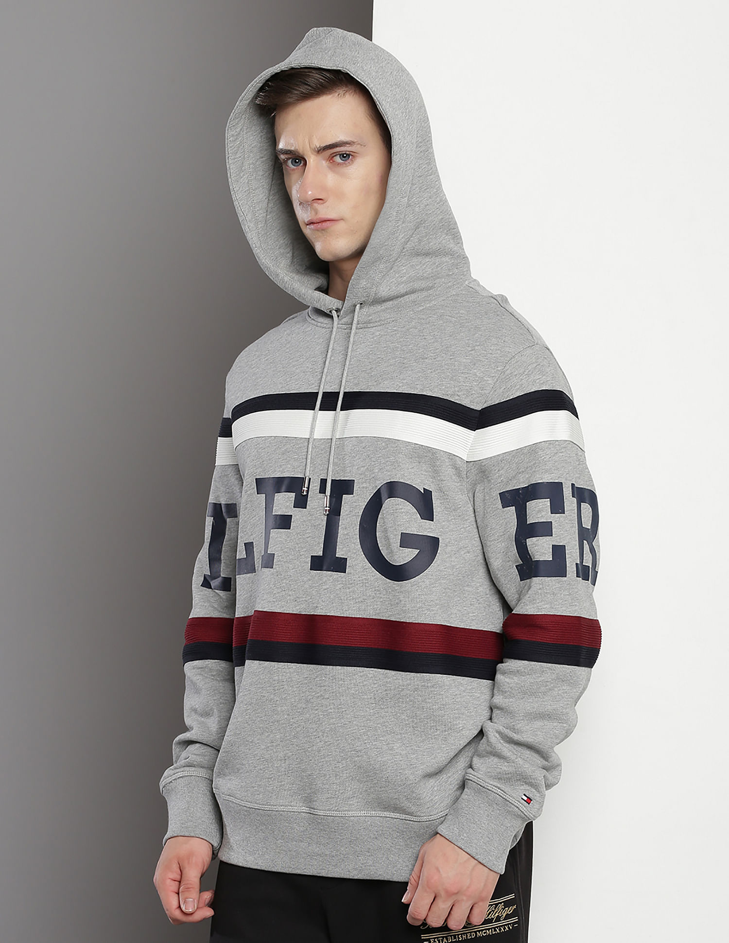 Tommy Hilfiger Sustainable Horizontal Stripe Sweatshirt