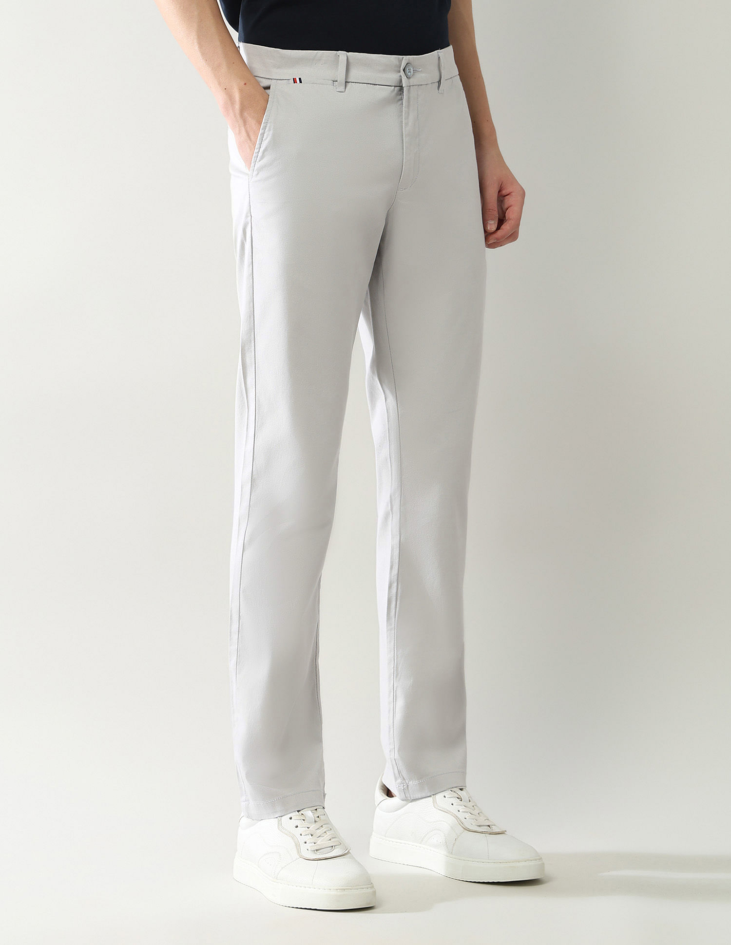 Arrow Sport Mid Rise Autopress Flx Trousers
