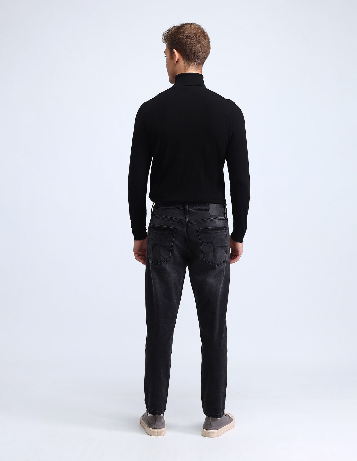 Flying Machine Mankle Slim Fit Whiskered Jeans