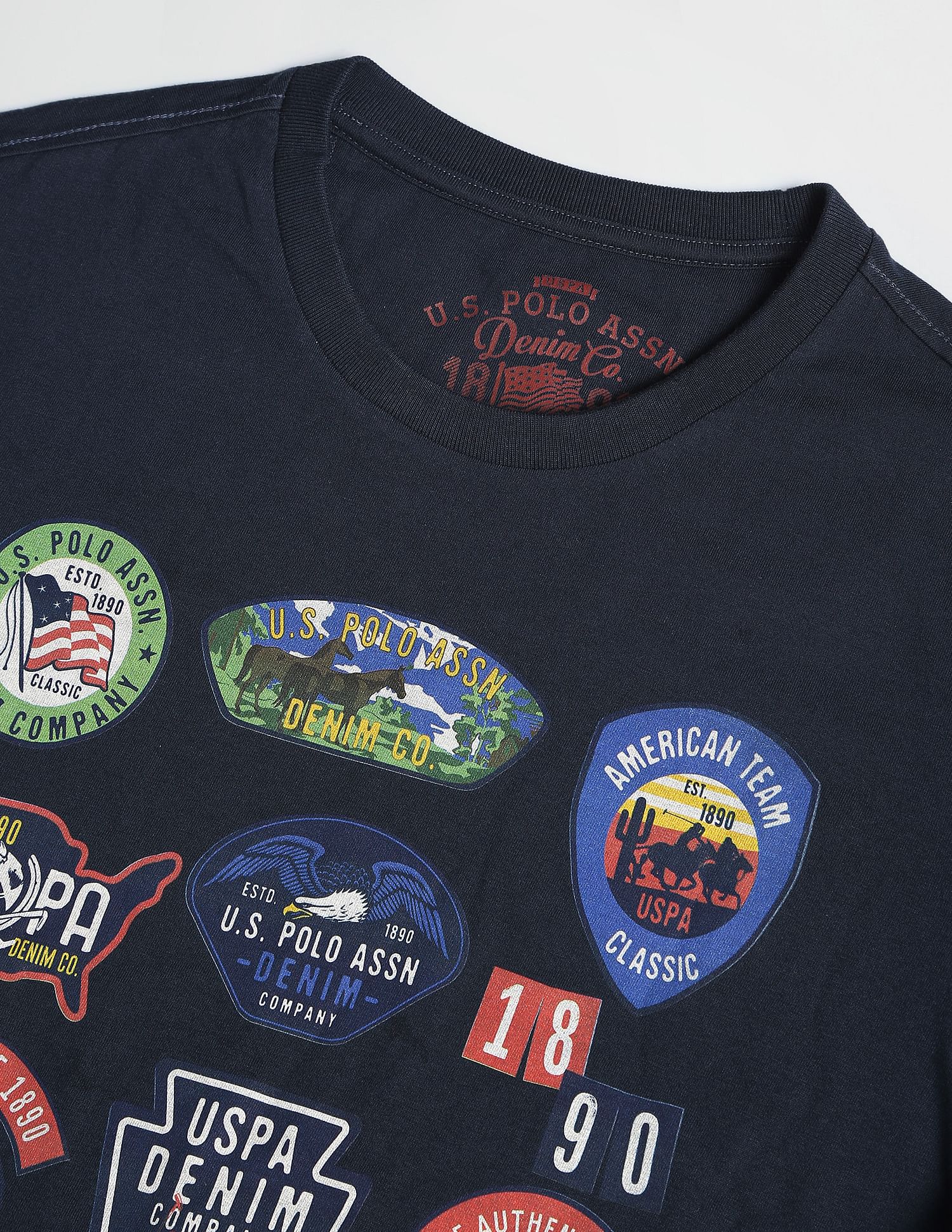 U.S. Polo Assn. Cotton Graphic Print T-Shirt
