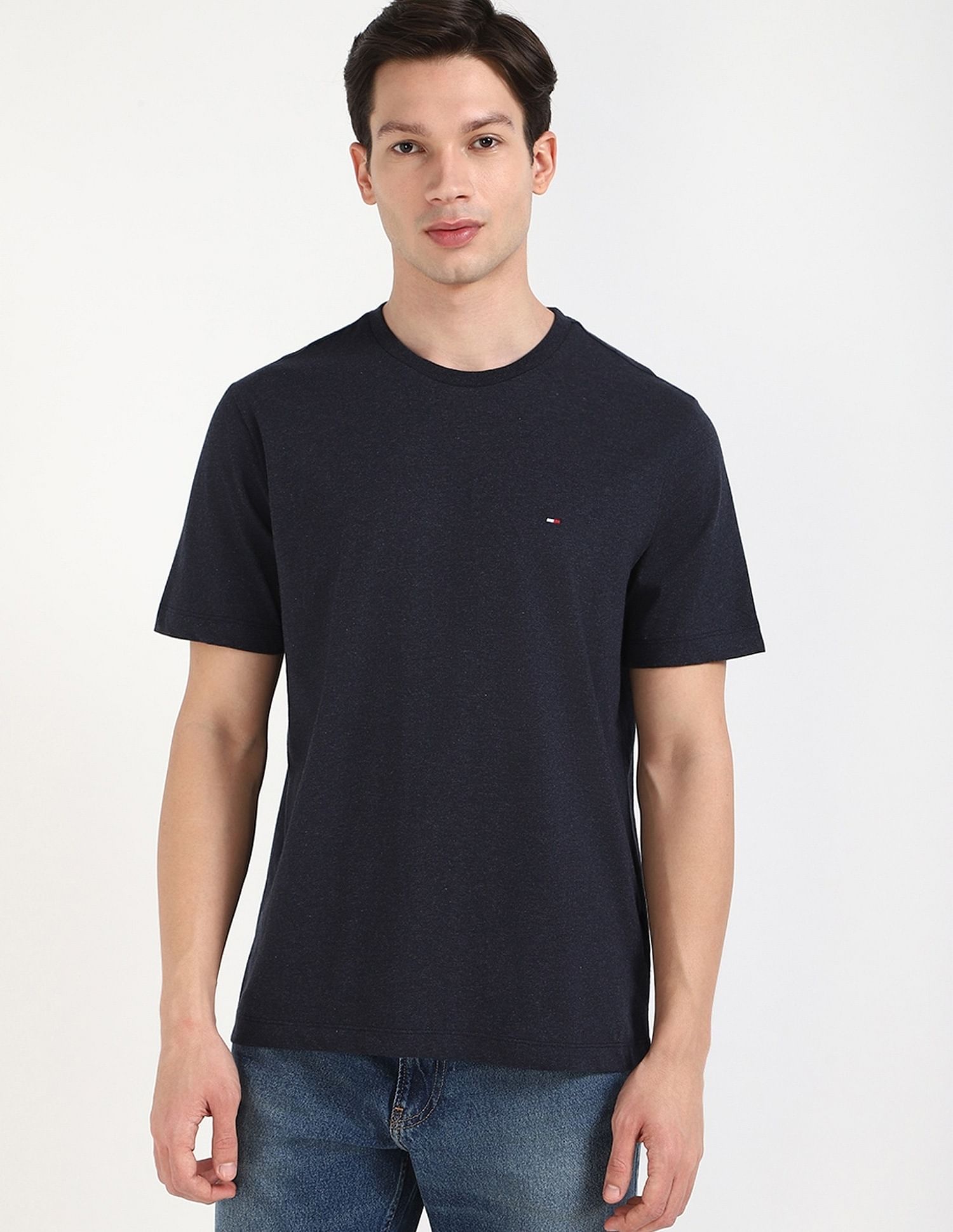 Tommy Hilfiger Solid Regular Fit T-shirt