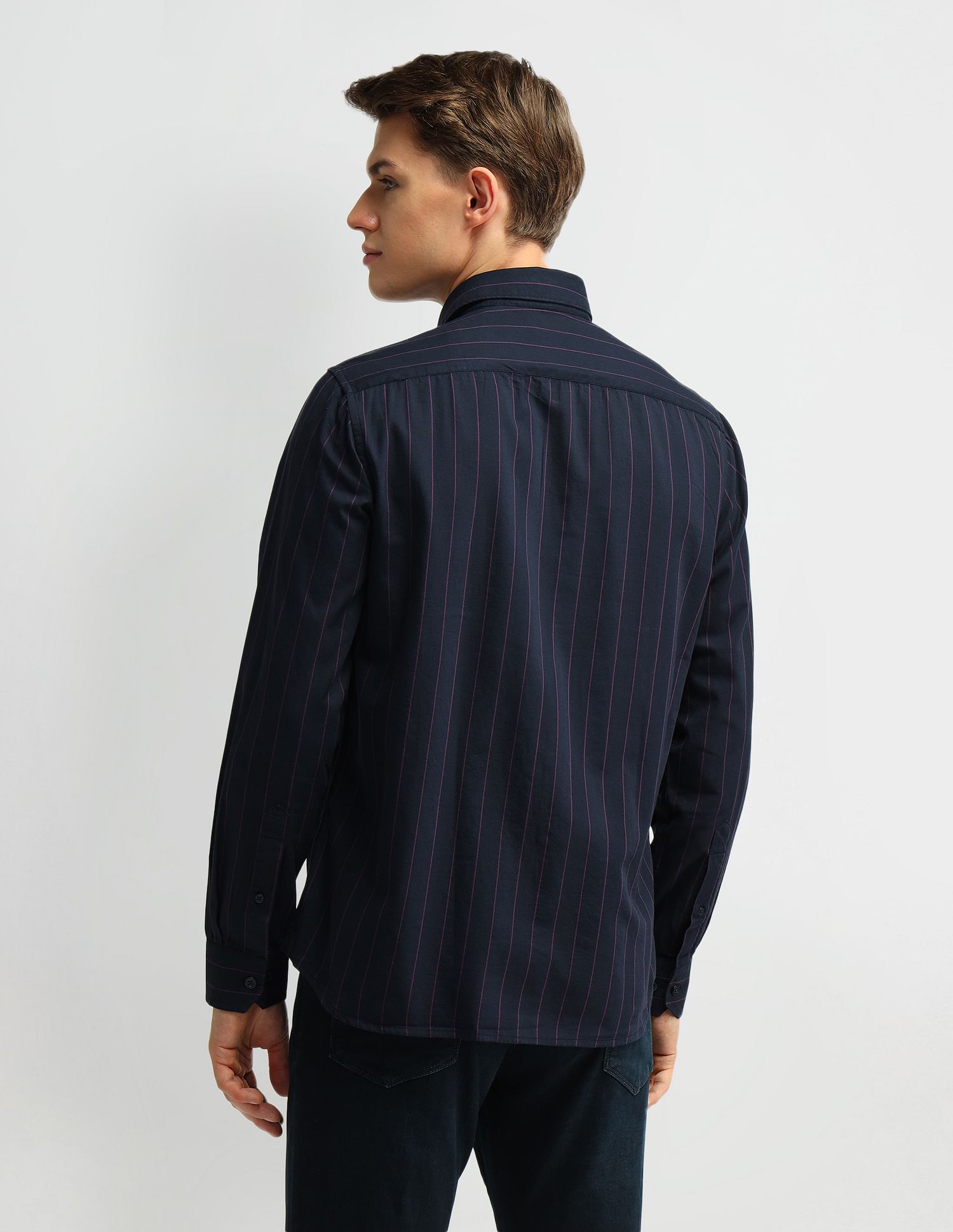 Arrow Sport Tailored Fit Cotton Shirt