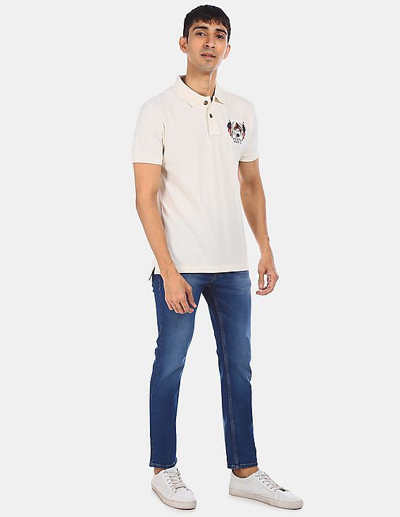 U.S. Polo Assn. Denim Co. Skinny Fit Blue Jeans