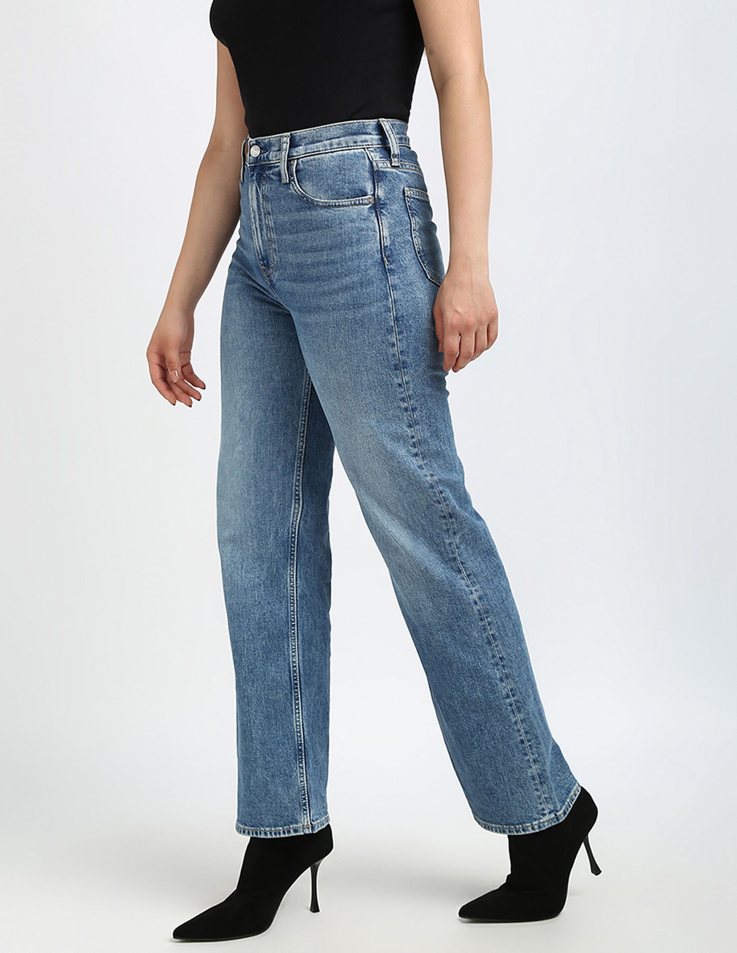 Calvin Klein Jeans Wide Leg Fit Jeans