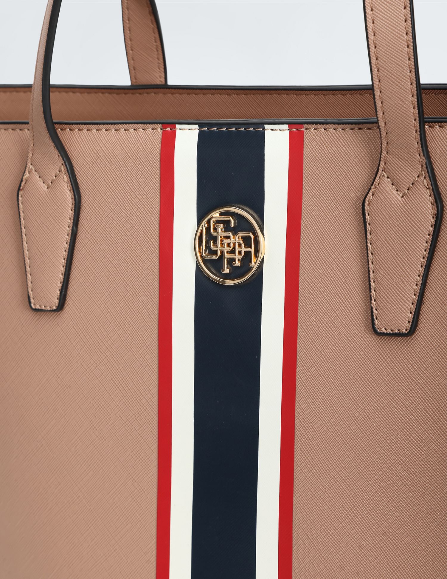 U.S. Polo Assn. Women Signature Stripe Tote Bag