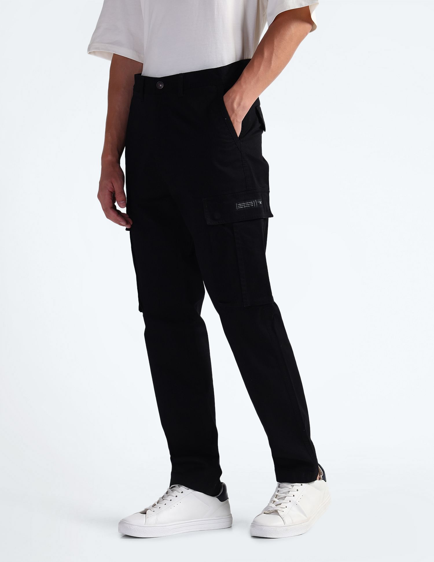 Flying Machine Solid Cargo Trousers