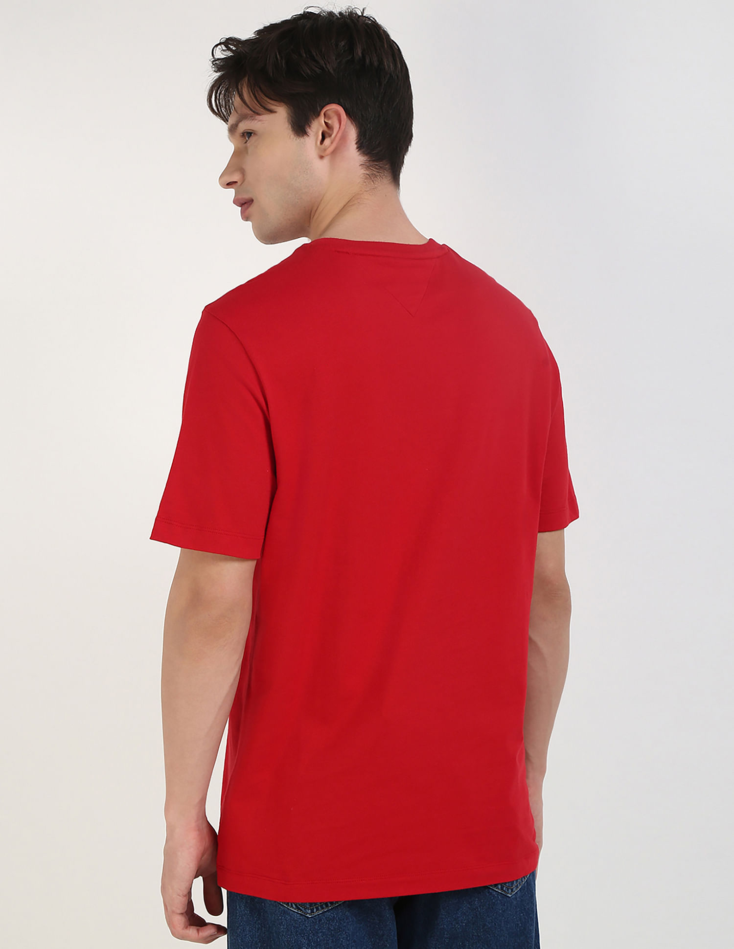 Tommy Hilfiger Solid Regular-Fit Cotton T-Shirt