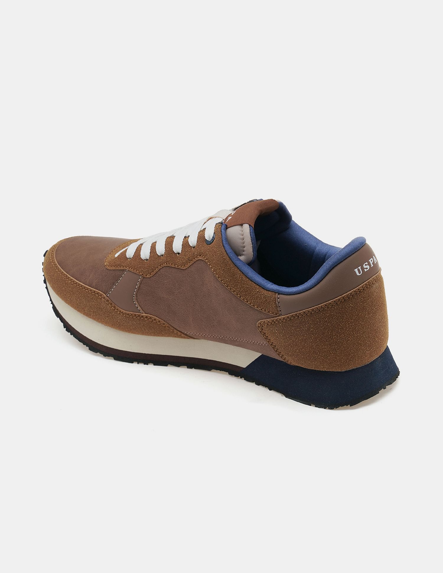 U.S. Polo Assn. Men Caspian 2.0 Colour Blocked Sneakers