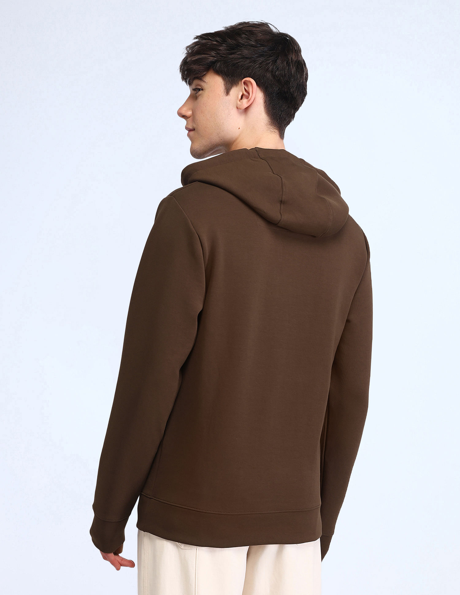 Flying Machine Regular Fit Printed Sweatshirt
