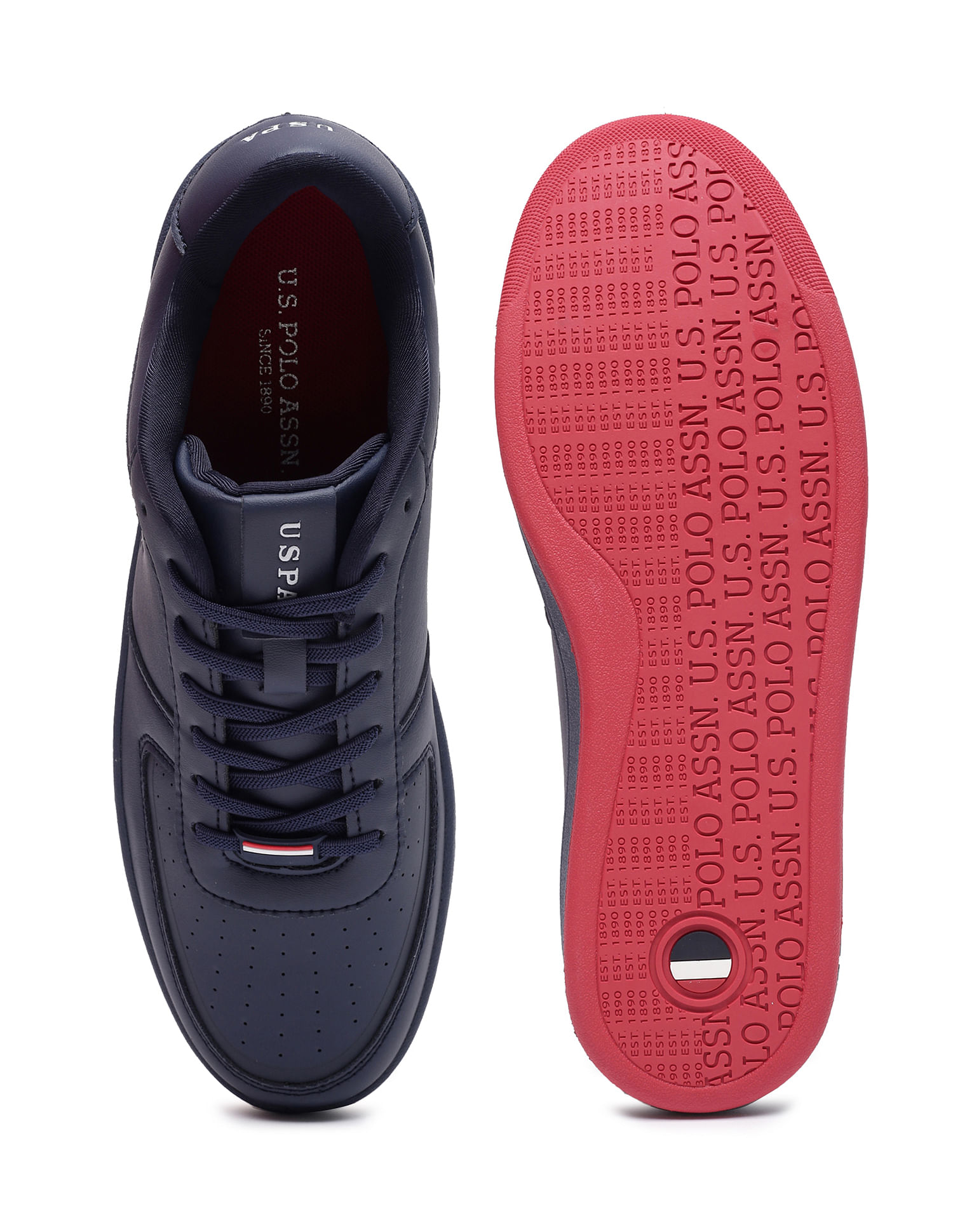 U.S. Polo Assn. Men Round Toe Rein Sneakers