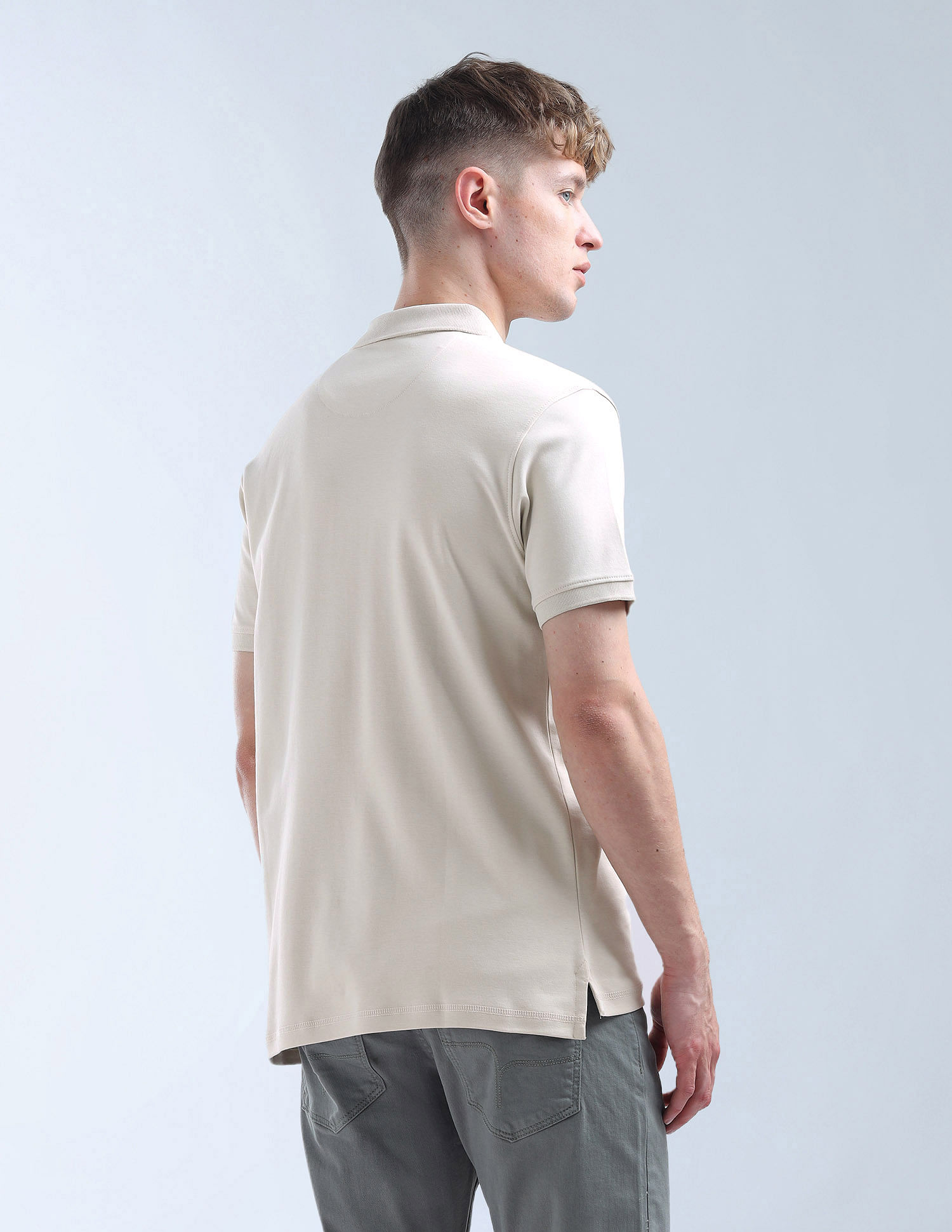 Flying Machine Solid Essentials Polo Shirt
