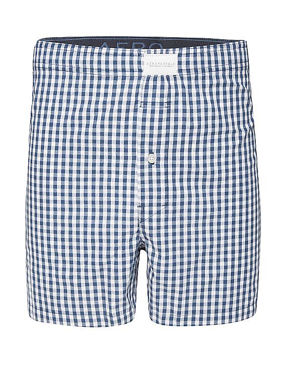 Aeropostale Woven Gingham Boxers
