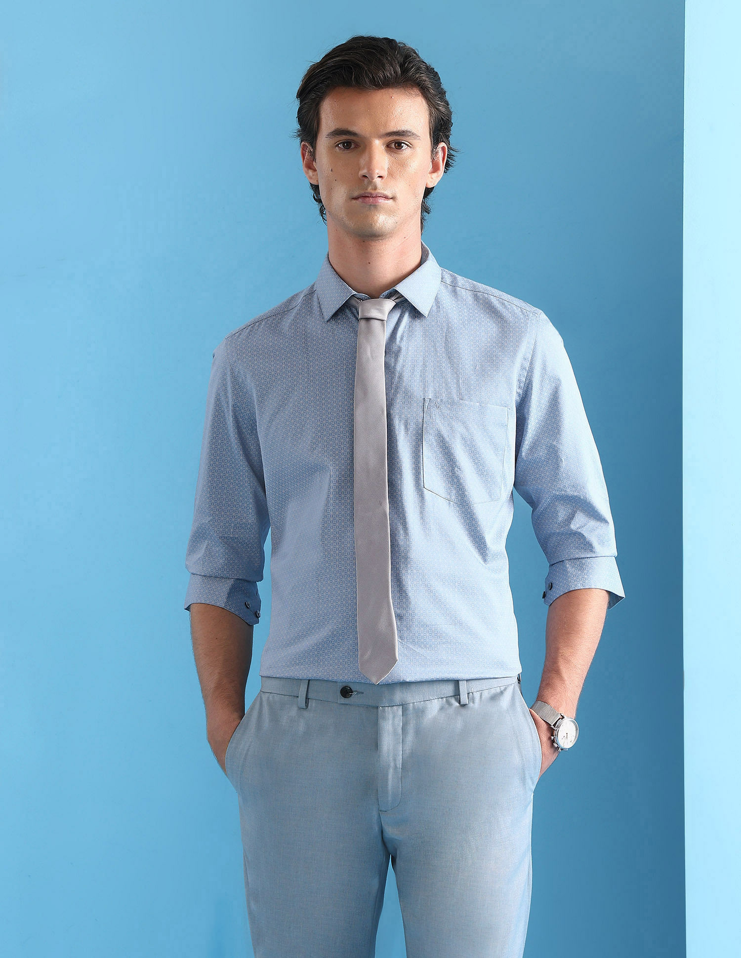 Arrow Geometric Printed Velocity Shirt
