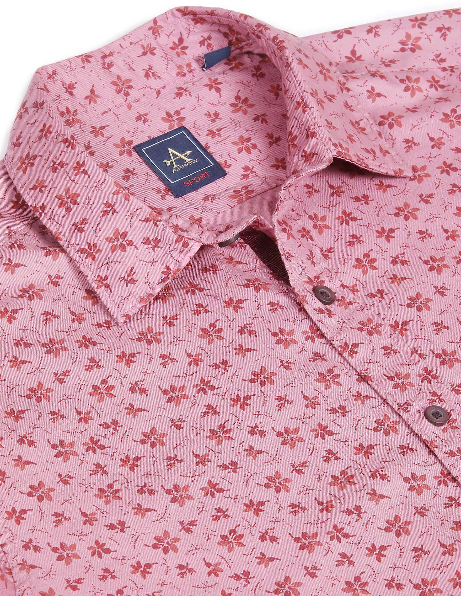 Rust pink shirt on sale mens