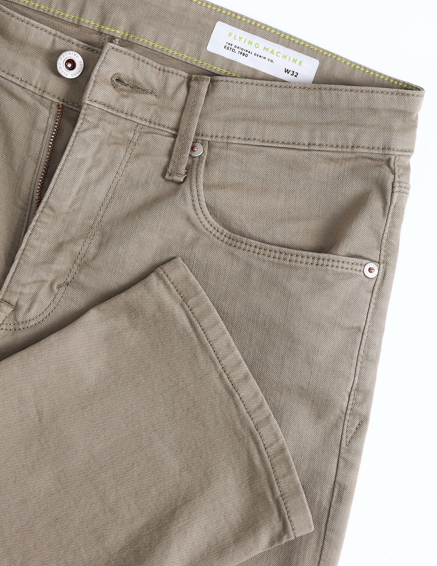 Flying Machine F-Lite Slash Slim Tapered Jeans