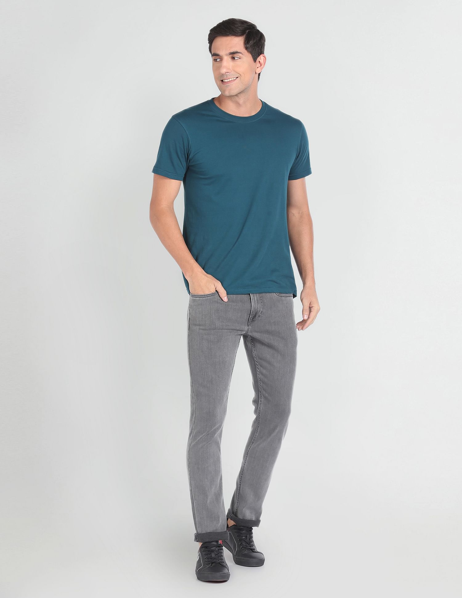 U.S. Polo Assn. Denim Co. Regallo Skinny Fit Grey Jeans
