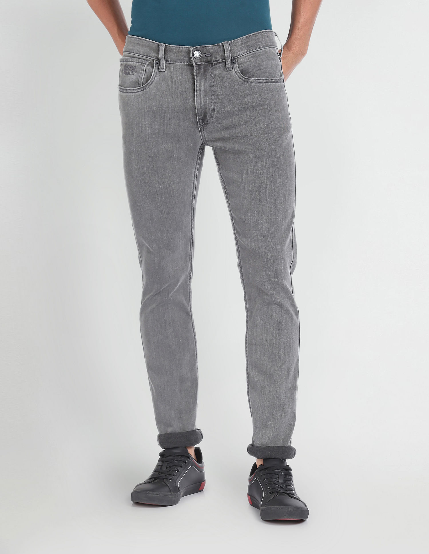 U.S. Polo Assn. Denim Co. Regallo Skinny Fit Grey Jeans