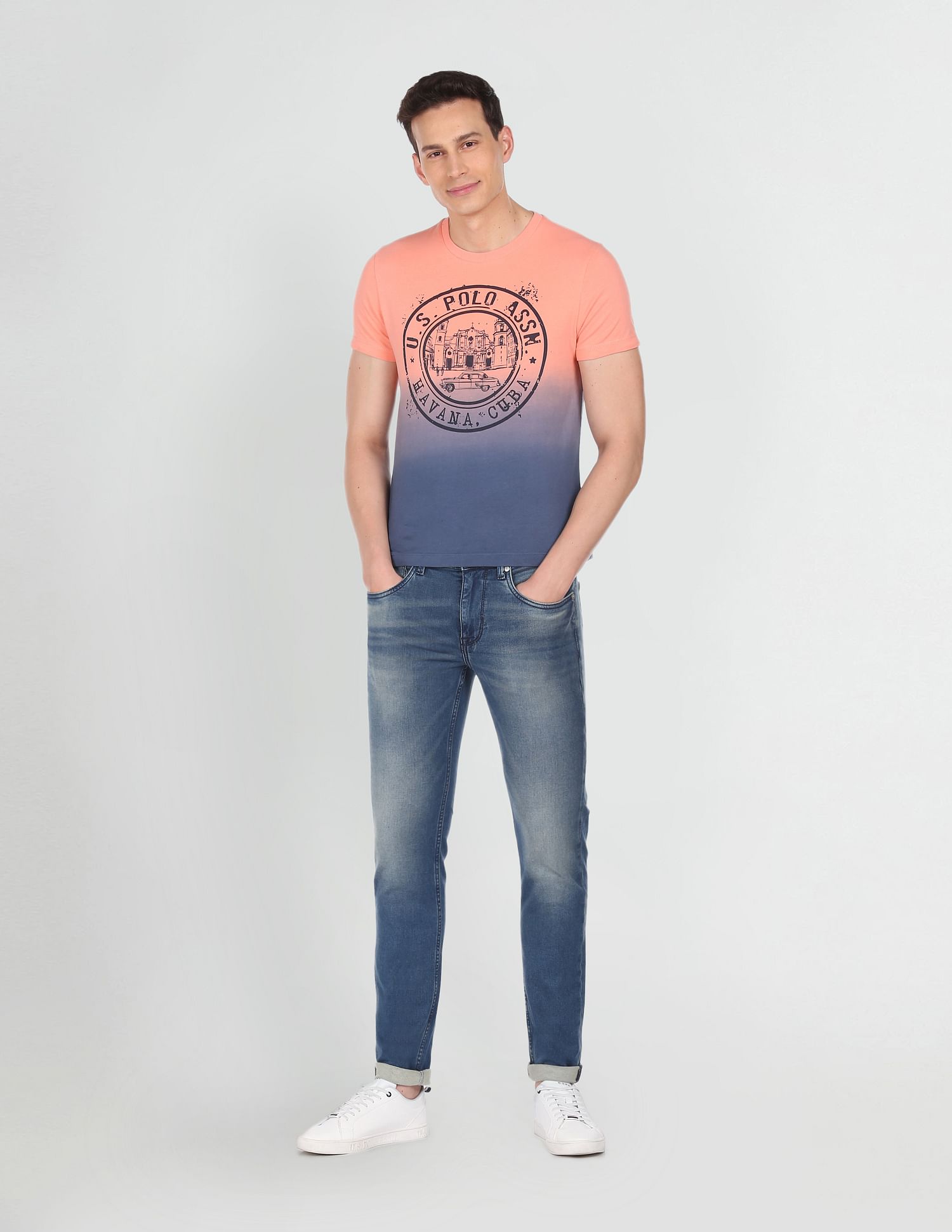 U.S. Polo Assn. Denim Co. Regallo Skinny Fit Blue Jeans