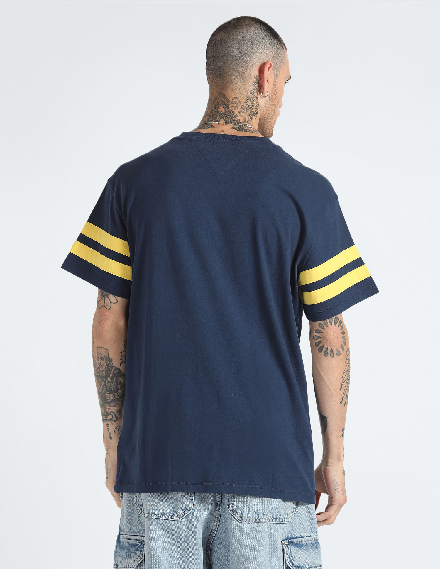 Tommy Hilfiger Ringer Brand Print T-Shirt