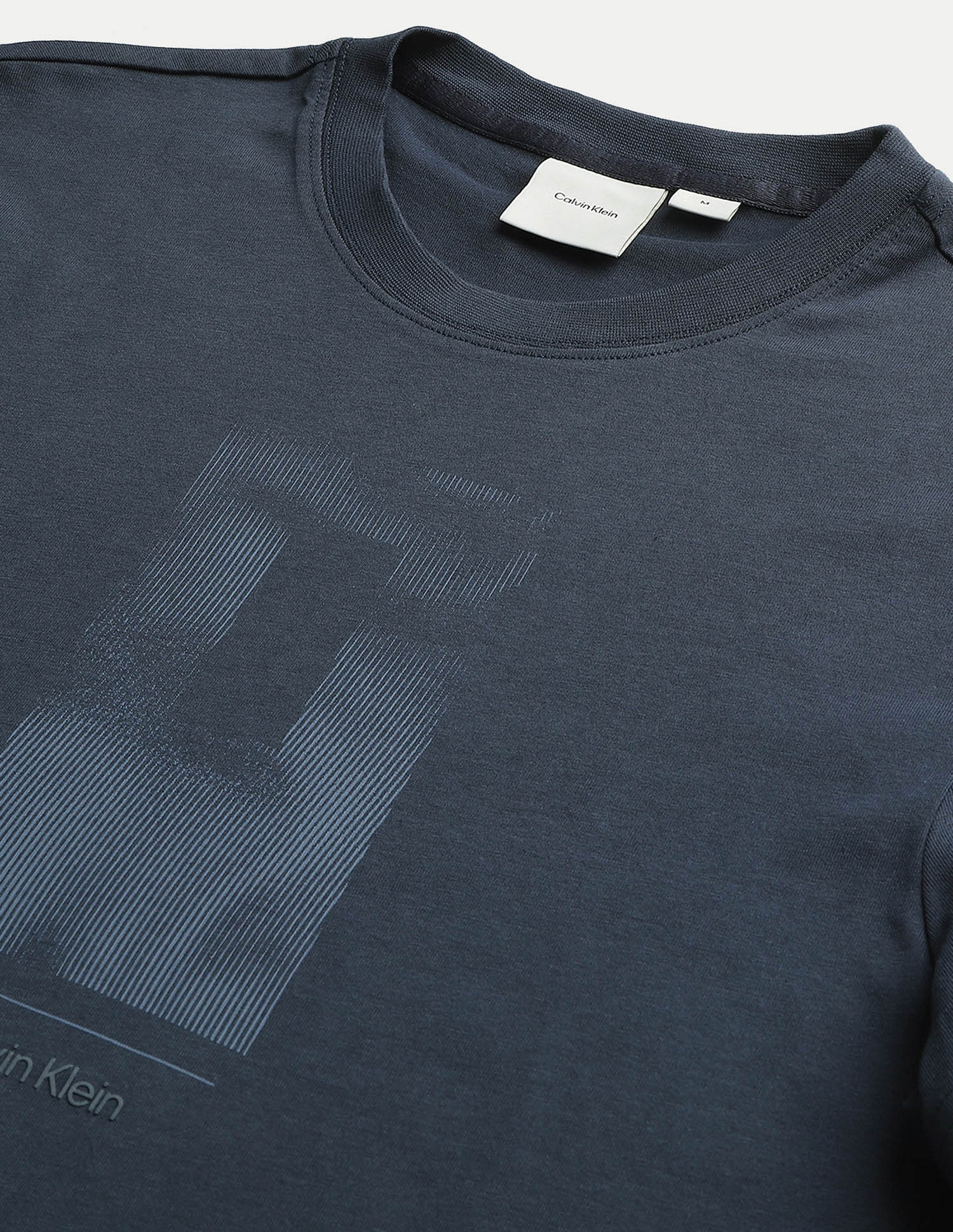Calvin Klein Jeans Vertical Lines Graphic T-Shirt
