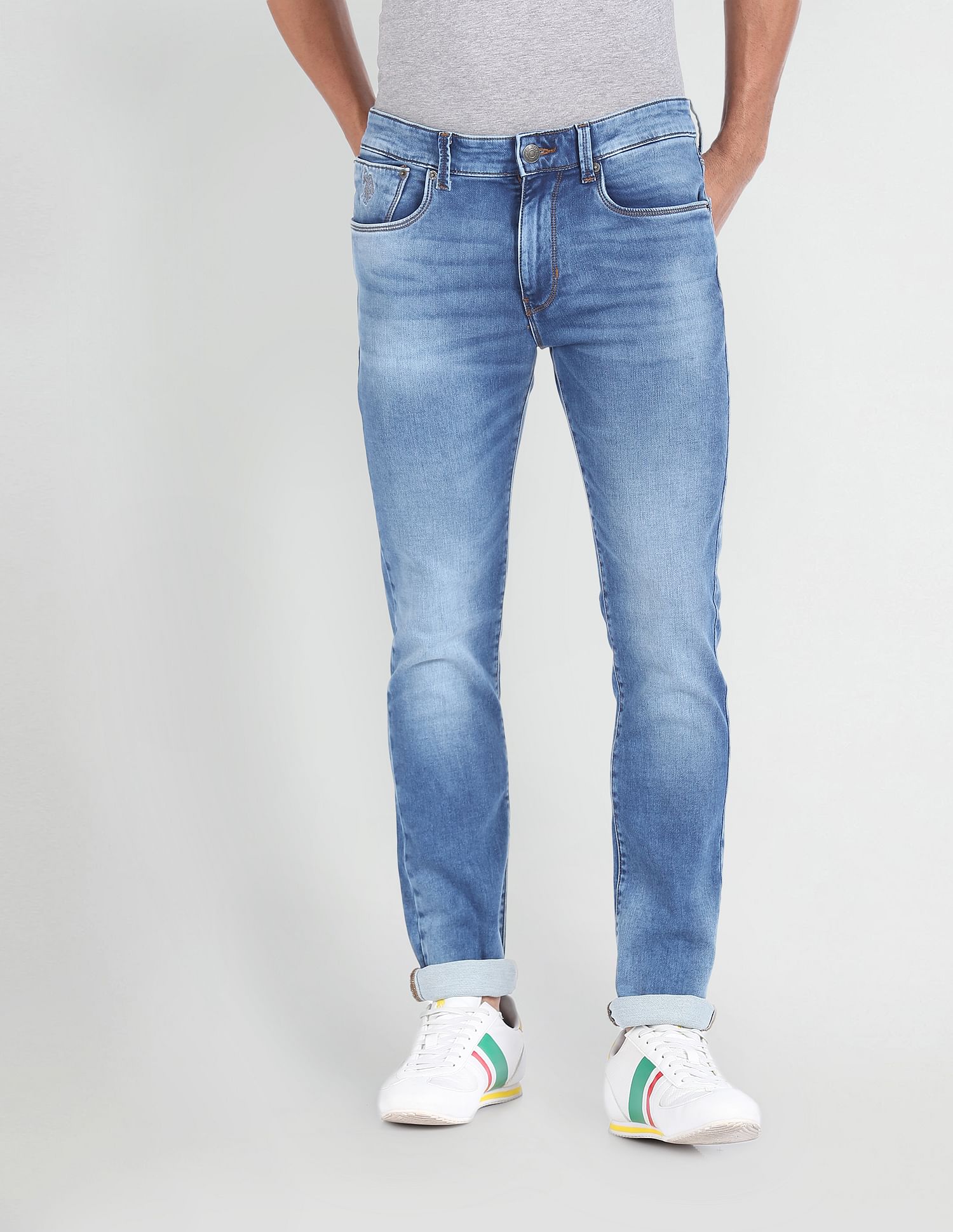 U.S. Polo Assn. Denim Co. Regallo Skinny Fit Blue Jeans