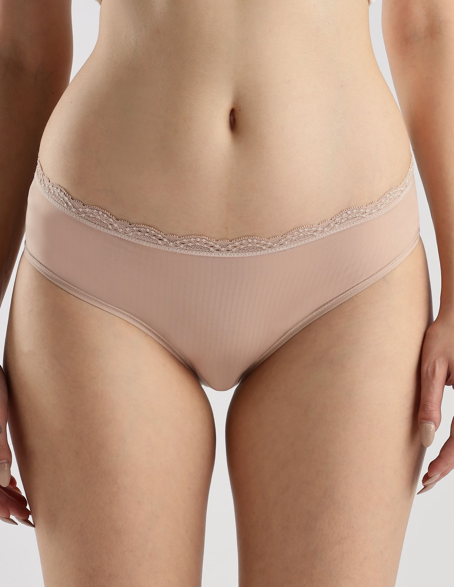 Calvin Klein Underwear Solid Multi Low Rise Hipster - Pack Of - 3