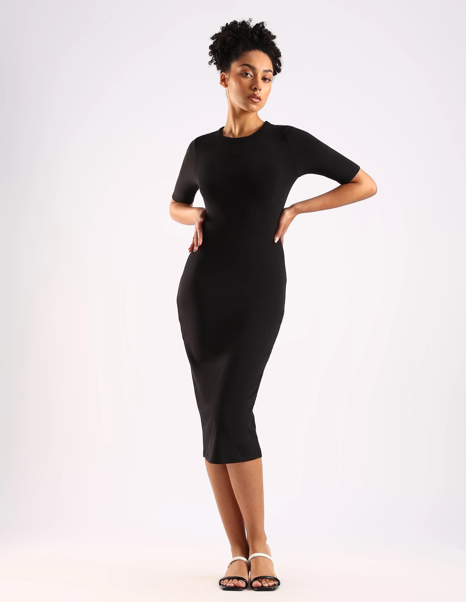 bodycon dress cotton eleven44 Women's Organic in Black S Crafted from 100% organic cotton and free from any plastics Buy RIGO Women Solid Black