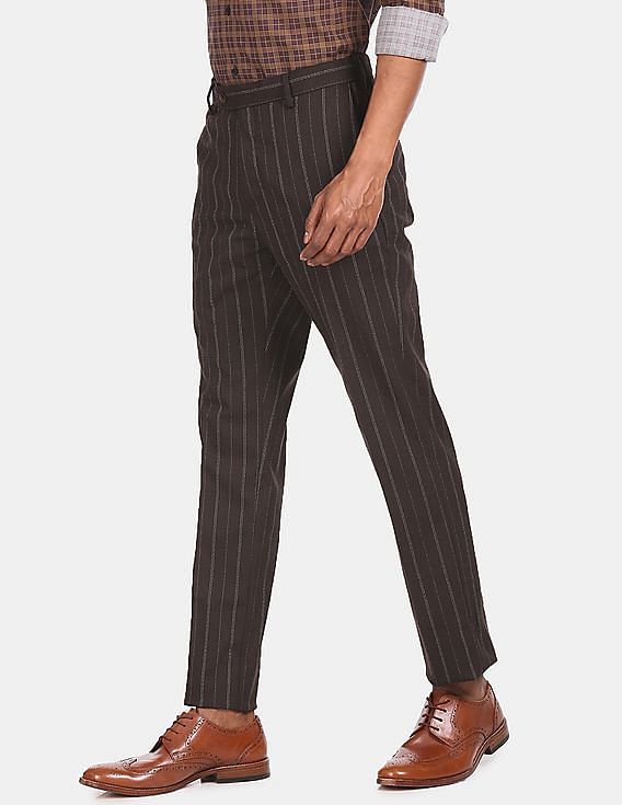 Buy Raymond Mens PLEATLESS Slim FIT Medium Brown Formal Trouser at  Amazonin