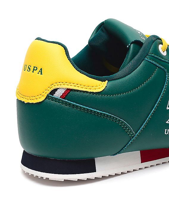 U.S. Polo Assn. Men Lace Up Solid Sorrento 2.0 Sneakers