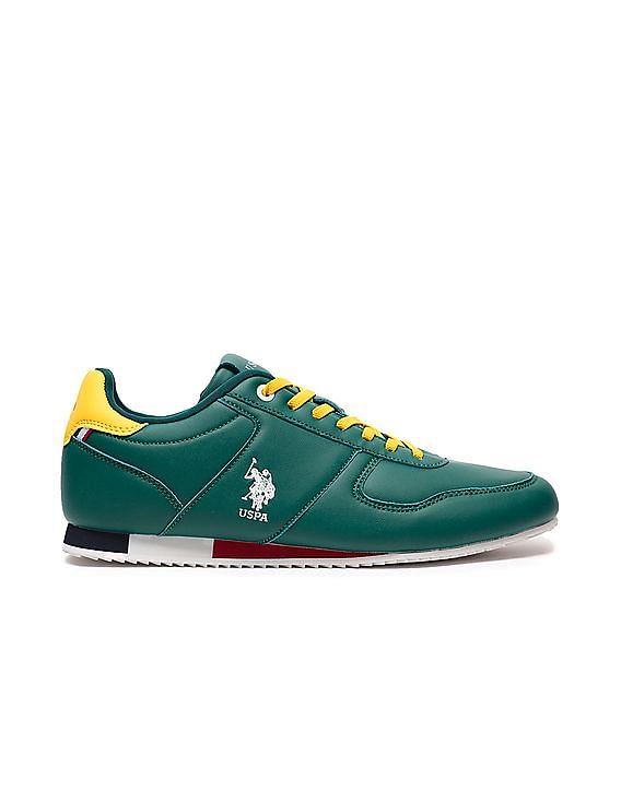 U.S. Polo Assn. Men Lace Up Solid Sorrento 2.0 Sneakers