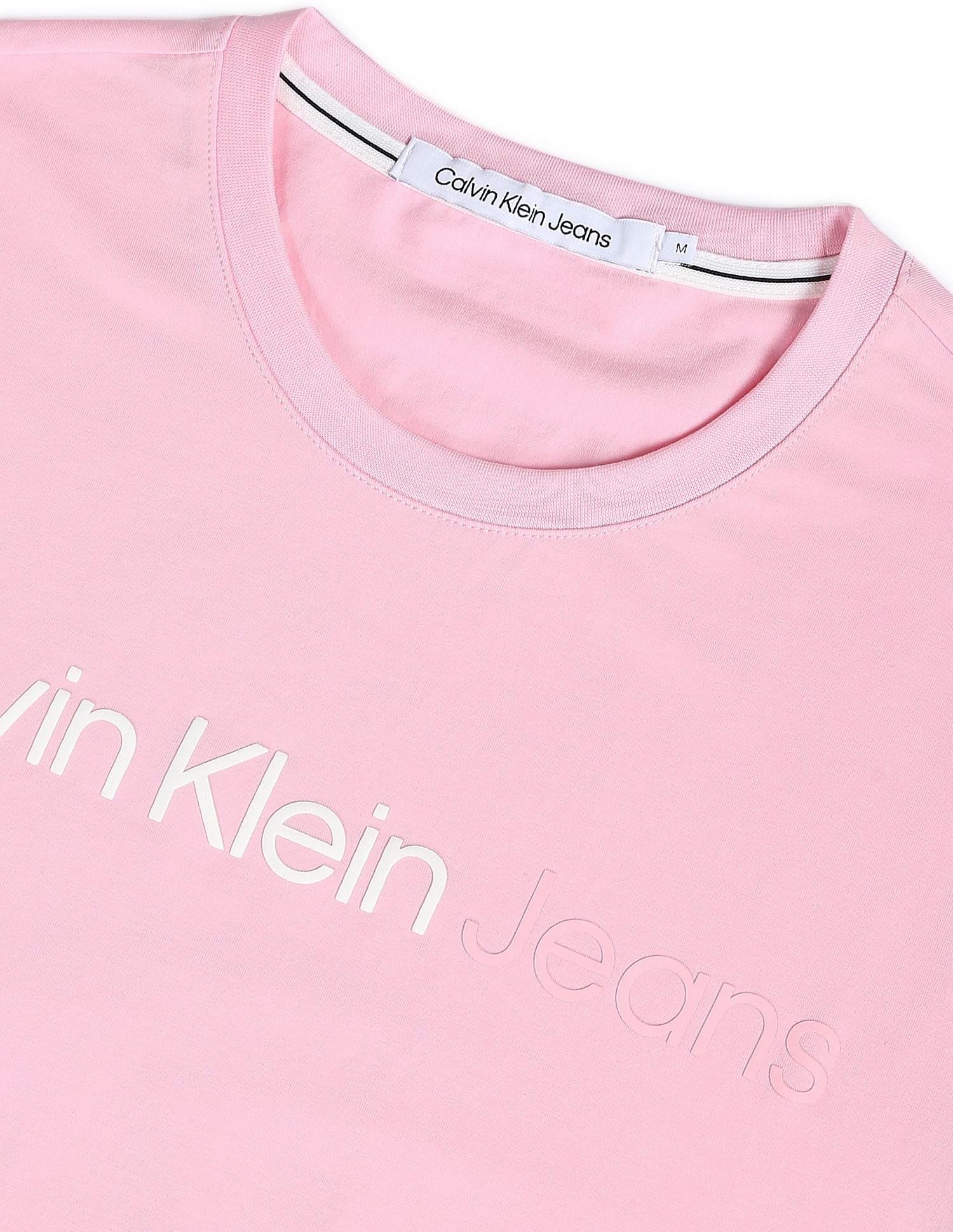 Calvin klein mens pink t shirt hotsell