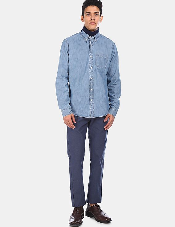 ジャケット・アウター goyemon Rib Regular Collar A/C Shirts M 843955883211d0b7aee49a394a00fc