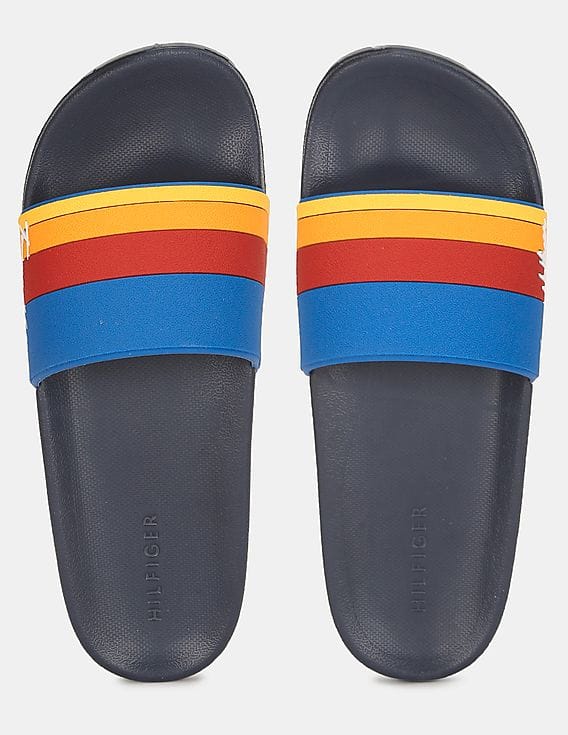 Slide Sandals Rainbow Tommy Hilfiger Slides Buy Tommy Hilfiger Men