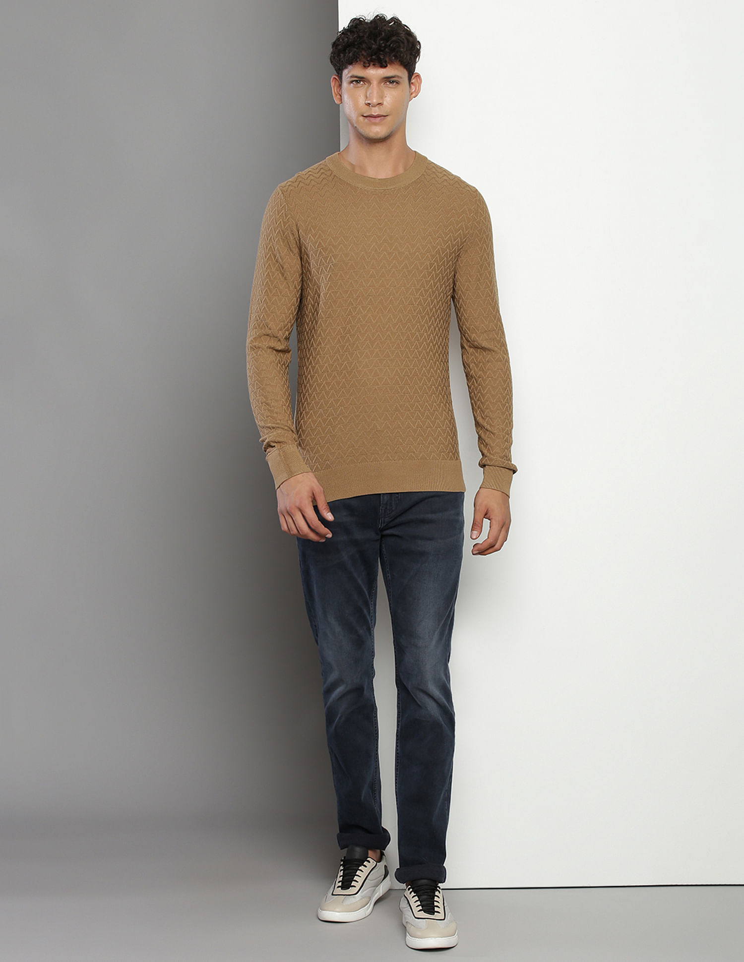 Tommy Hilfiger Crew Neck Cotton Sweater