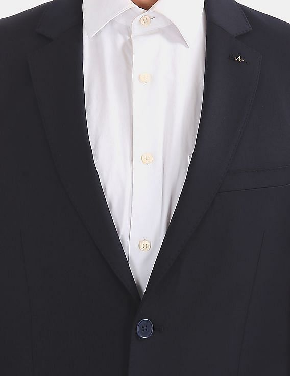 Arrow Regular Fit Single Breasted Blazer