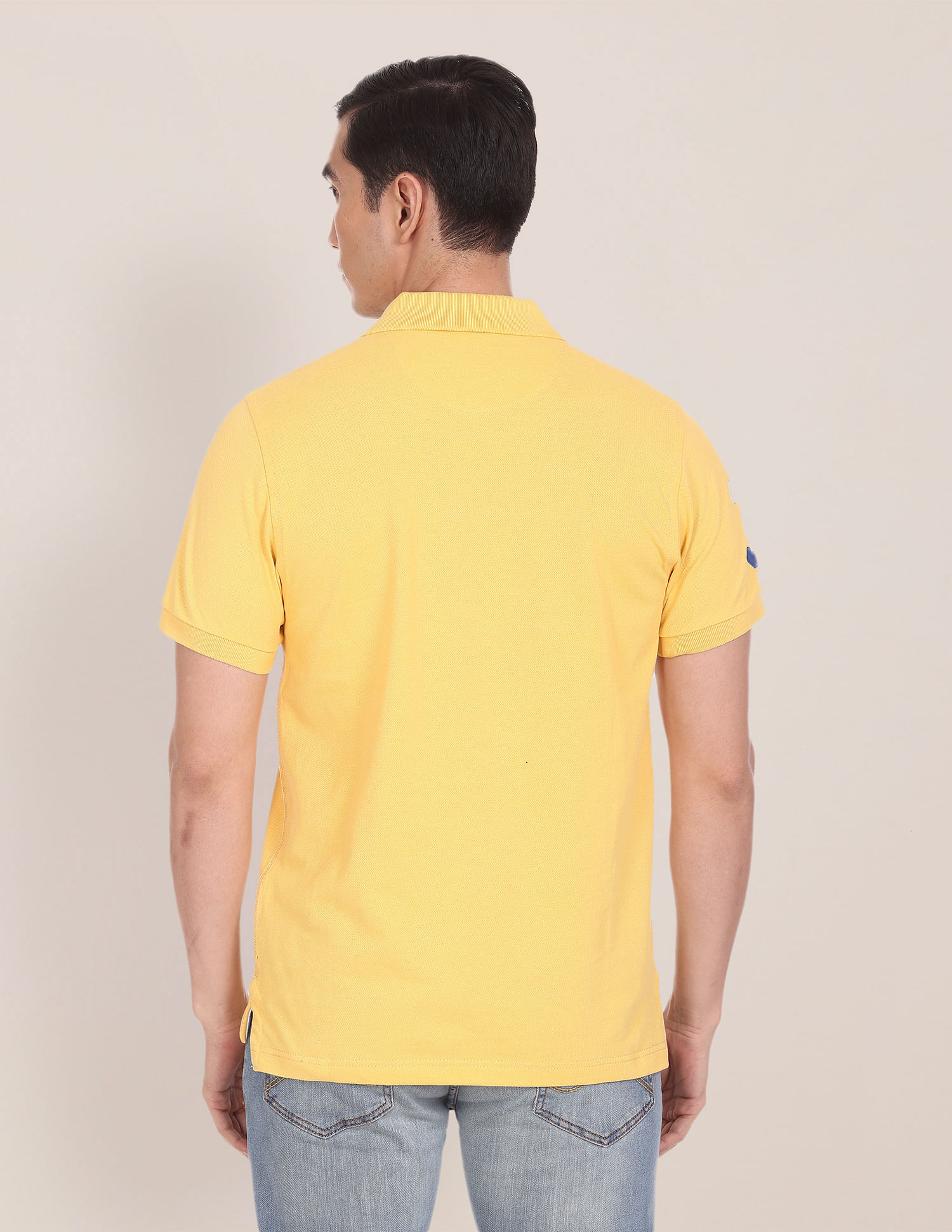 U.S. Polo Assn. Compact Cotton Logo Polo Shirt