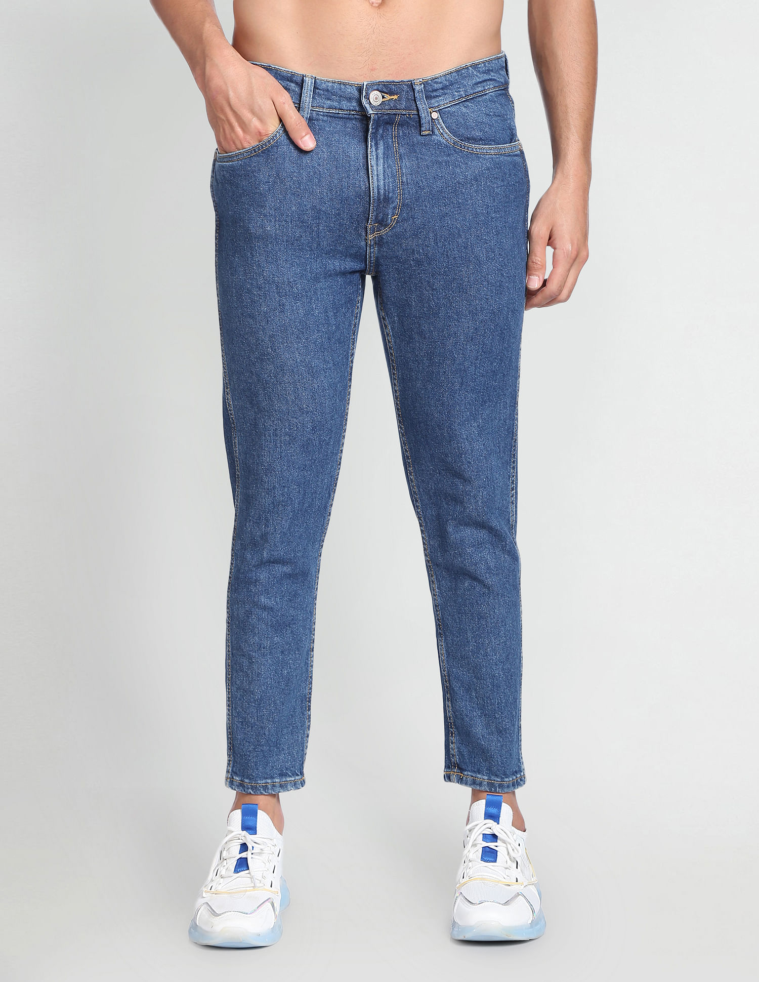 Flying Machine Rinsed Slim Fit 90s Vintage Jeans