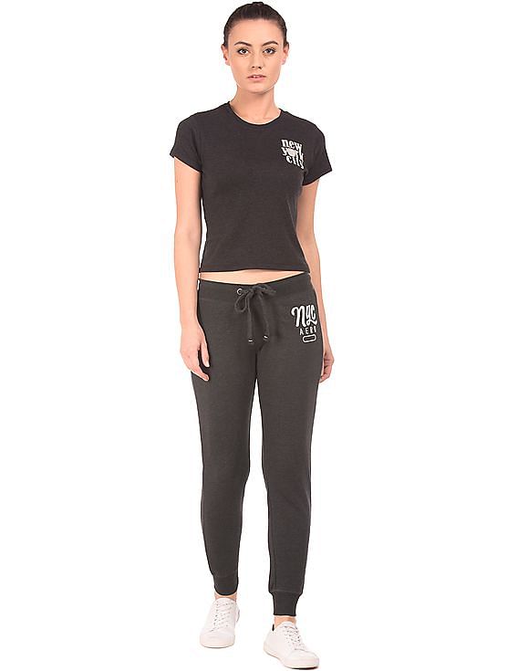 Aeropostale Slim Fit Cotton Joggers