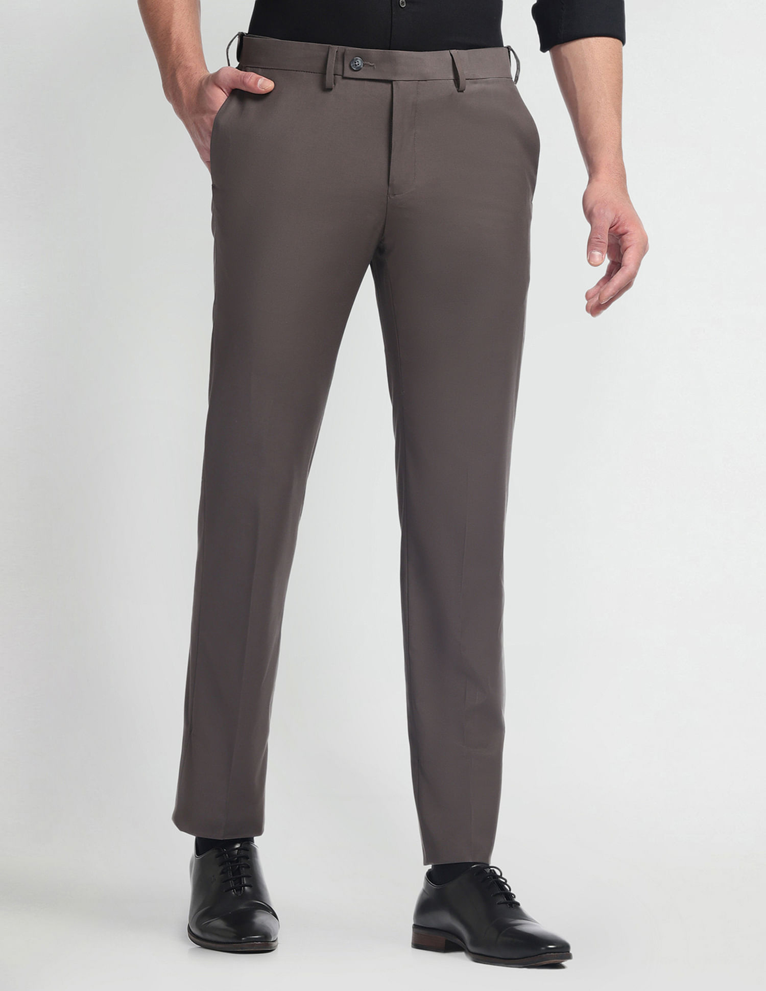 Arrow Solid AutoflexTrousers