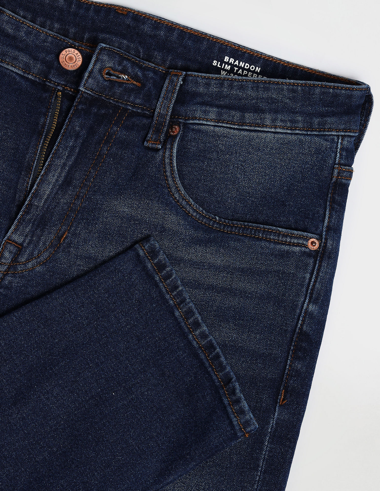 U.S. Polo Assn. Denim Co. Brandon Slim Fit Blue Jeans