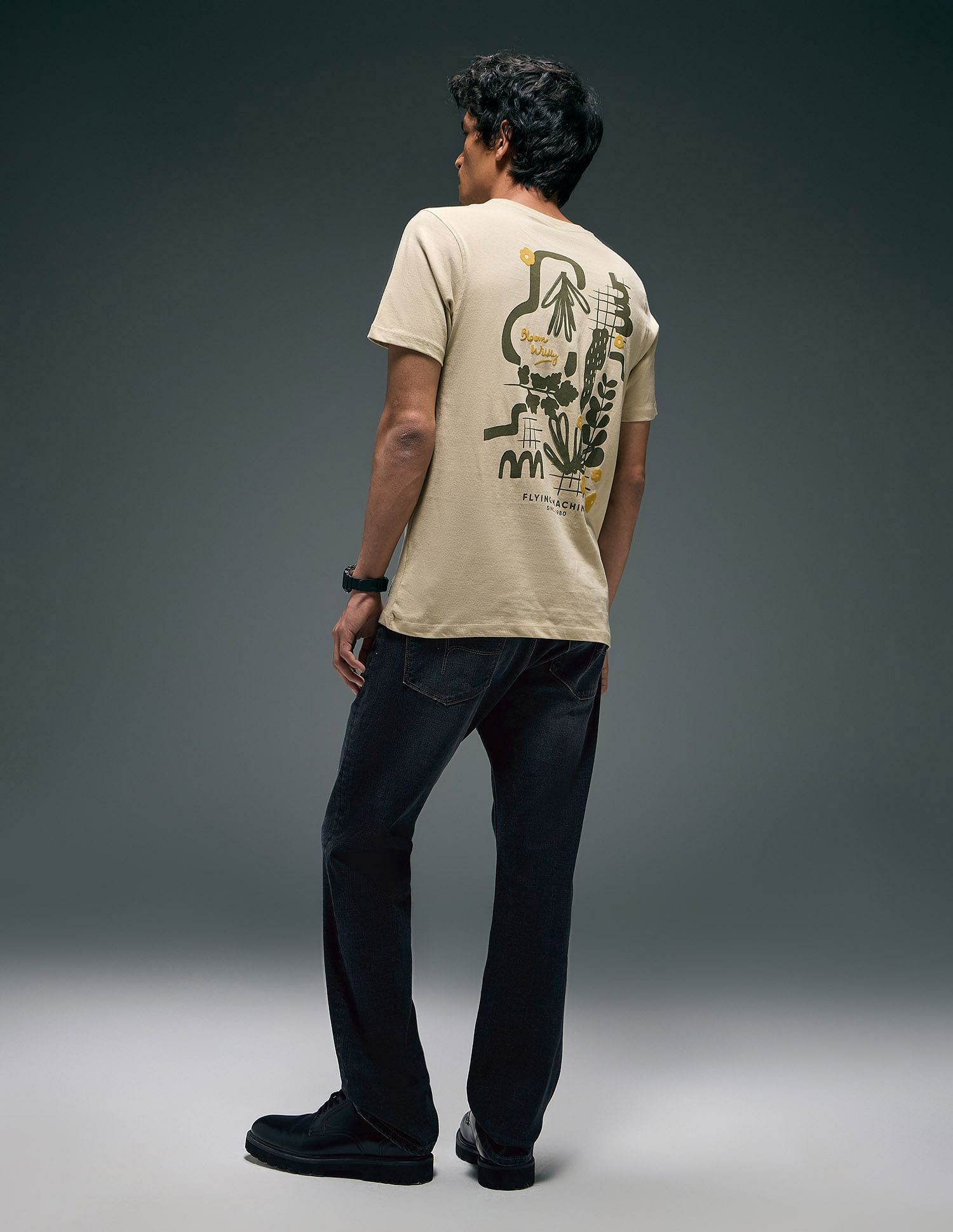 Flying Machine F-Jango Relaxed Straight Fit Jeans