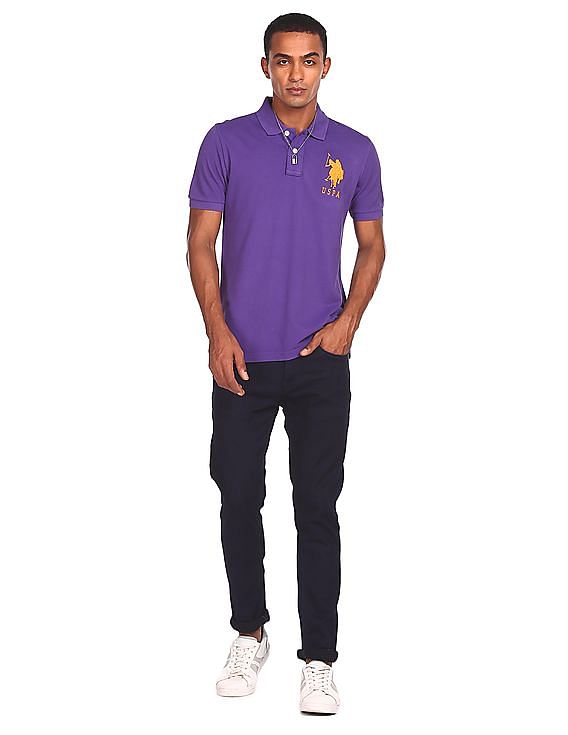 U.S. Polo Assn. Short Sleeve Cotton Polo Shirt